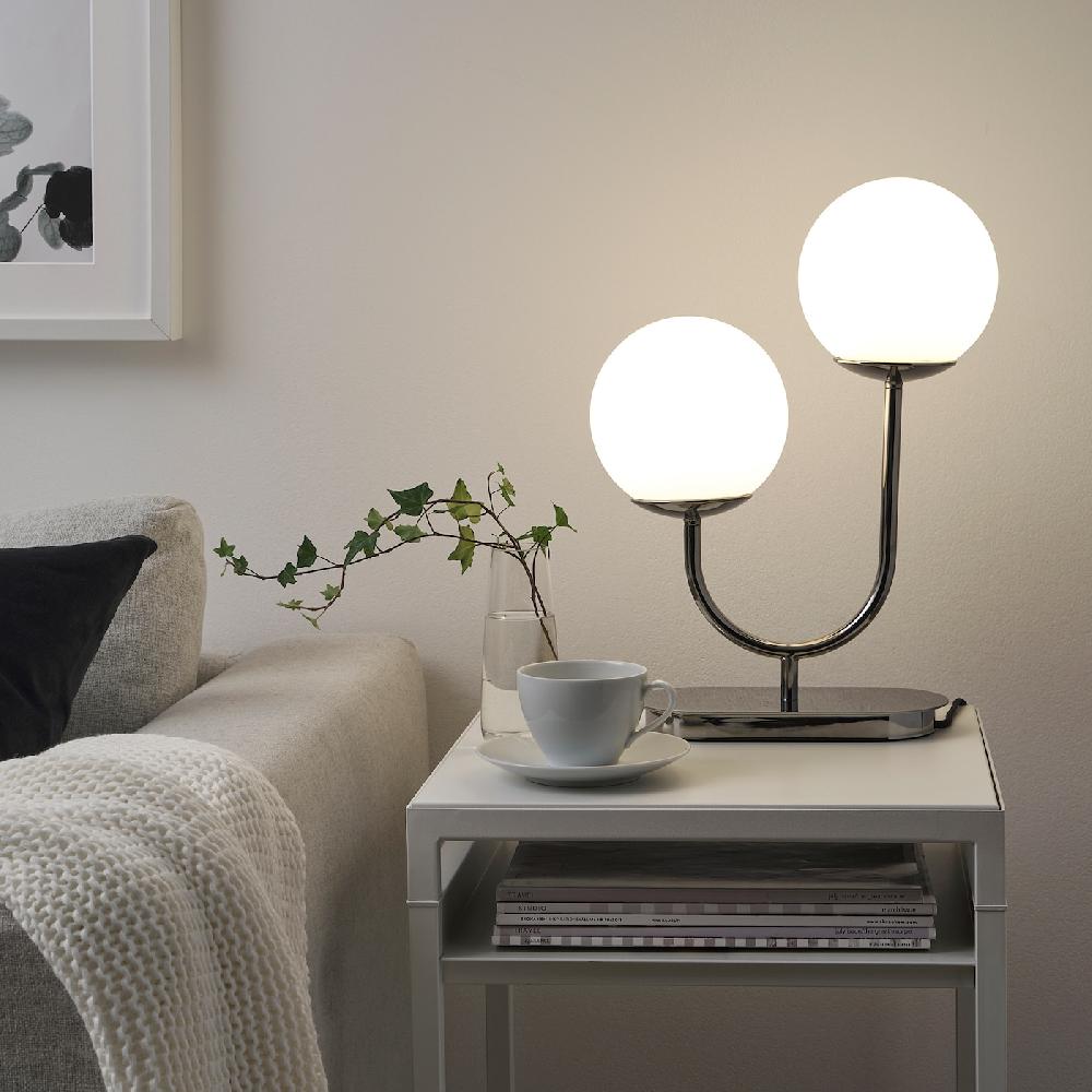 IKEA SOLHETTA Lampadina A LED E14 806 Lumen Intensità Luminosa Regolabile/globo Bianco Opalino 45 Mm