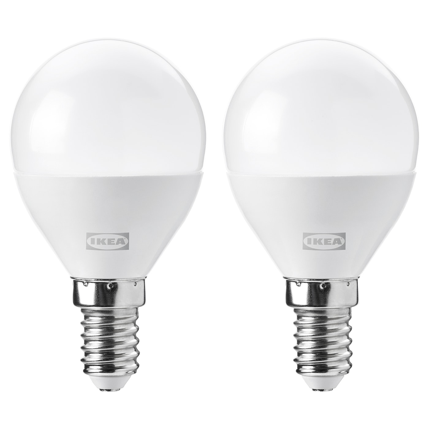 IKEA SOLHETTA Lampadina a LED E14 806 lumen intensità luminosa regolabile/globo bianco opalino 45 mm