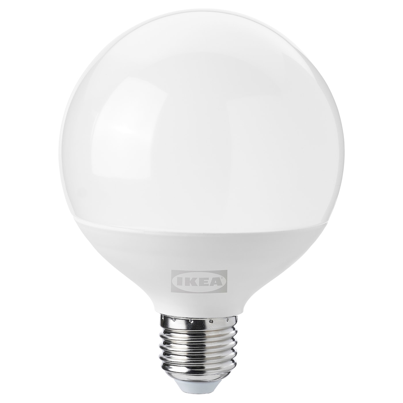 IKEA SOLHETTA Lampadina a LED E27 1521 lumen intensità luminosa regolabile/globo bianco opalino 95 mm