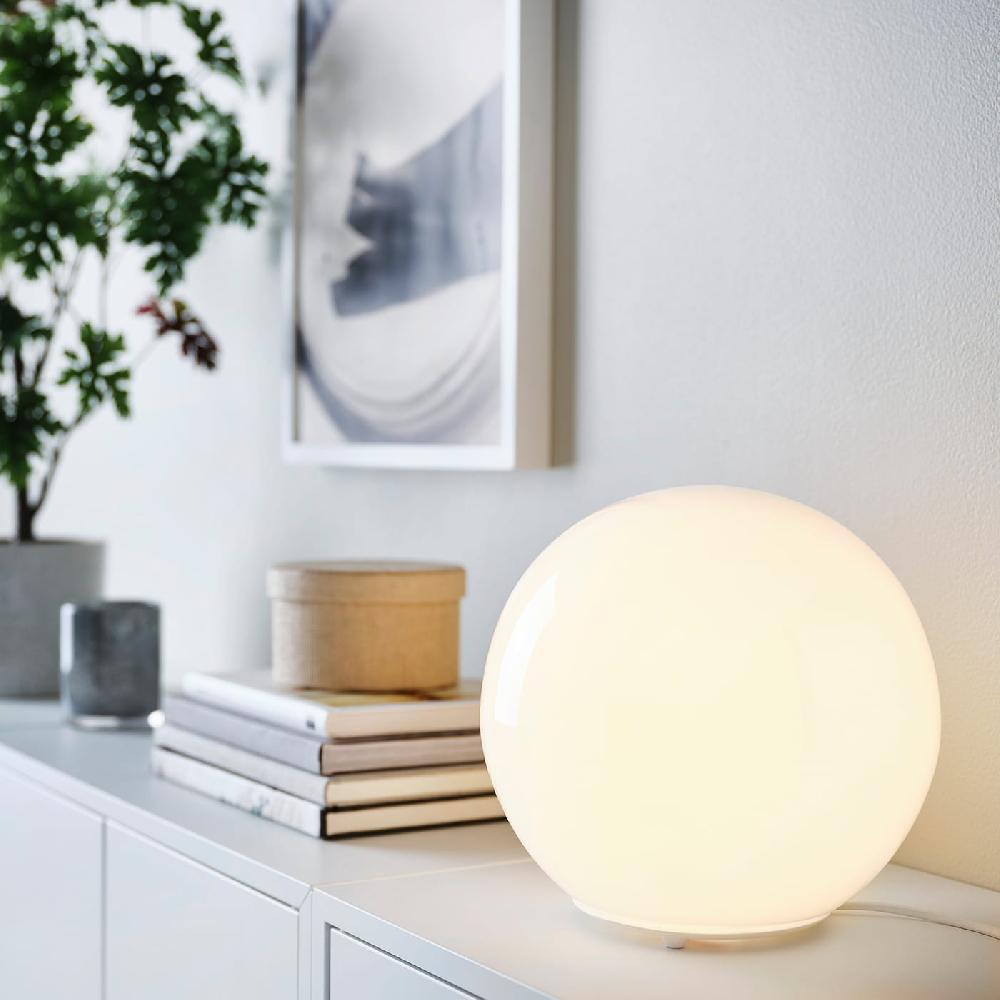 IKEA SOLHETTA Lampadina A LED E27 470 Lumen Globo Bianco Opalino