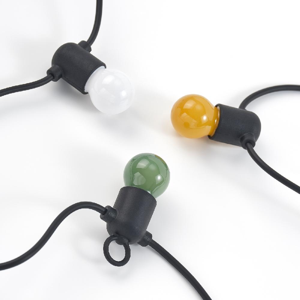IKEA SOLVINDEN Illuminazione A LED 12 Luci A Batterie/da Esterno Multicolore