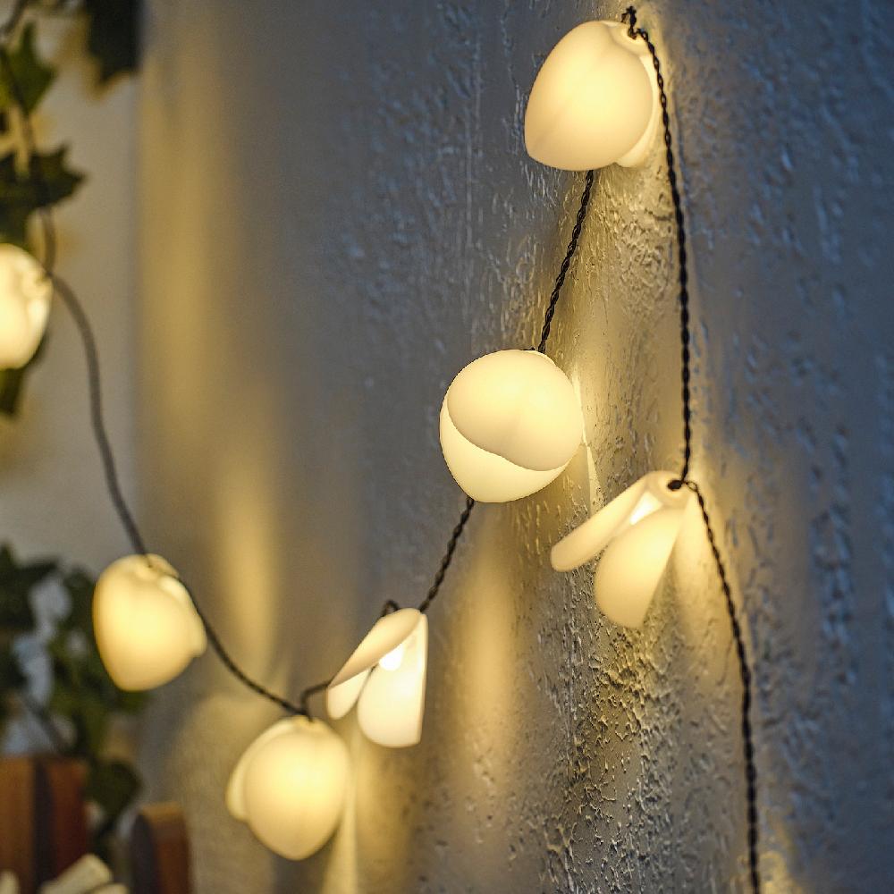 IKEA SOLVINDEN Illuminazione A LED 12 Luci A Energia Solare/foglia