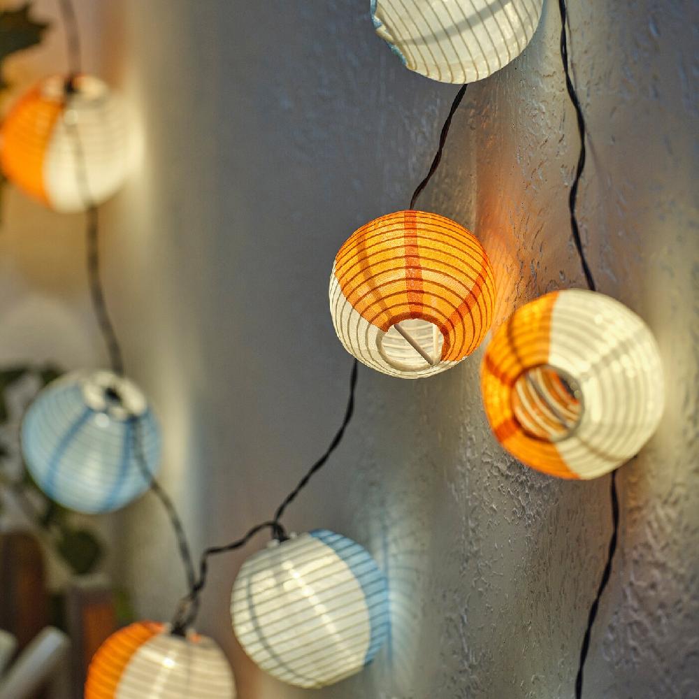 IKEA SOLVINDEN Illuminazione A LED 24 Luci Da Esterno A Energia Solare/globo Multicolore