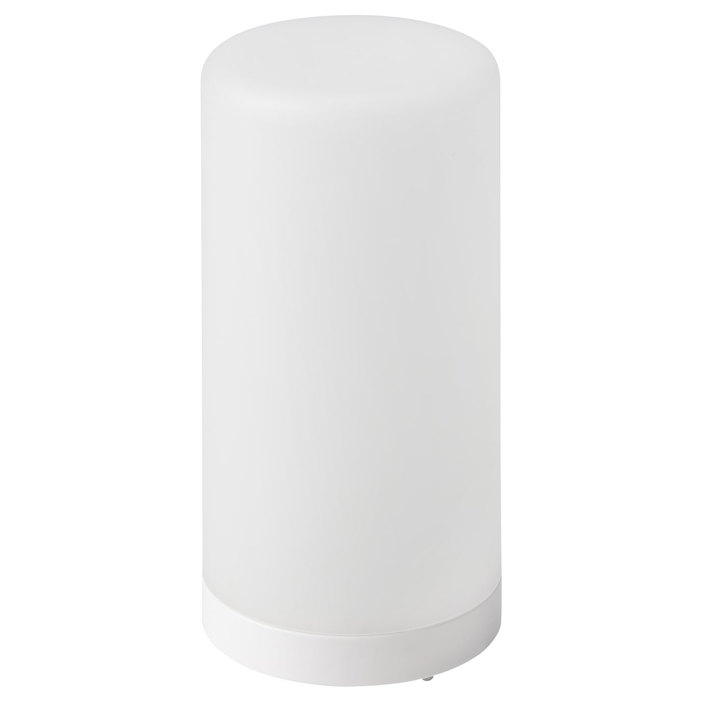 IKEA SOLVINDEN Illuminazione decorativa LED tavolo da esterno/a batterie bianco 15 cm