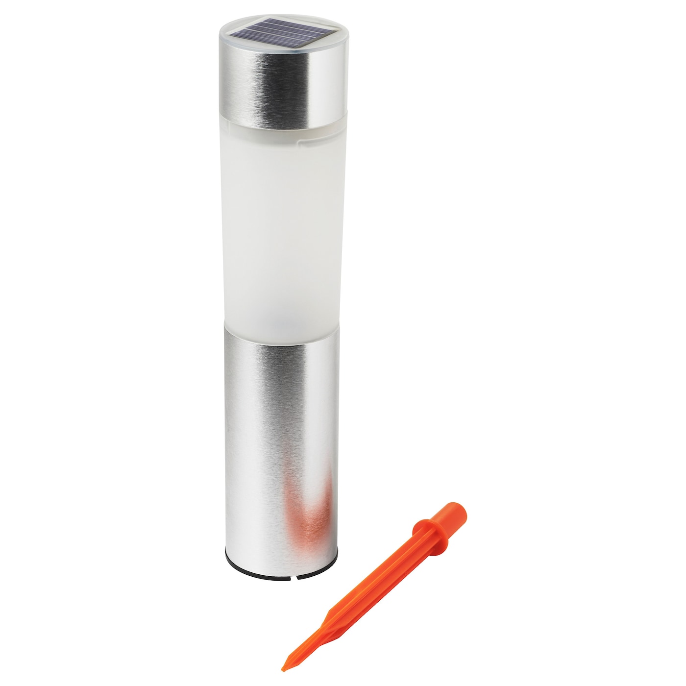 IKEA SOLVINDEN Illuminazione LED/energia Solare A Cilindro/color Alluminio