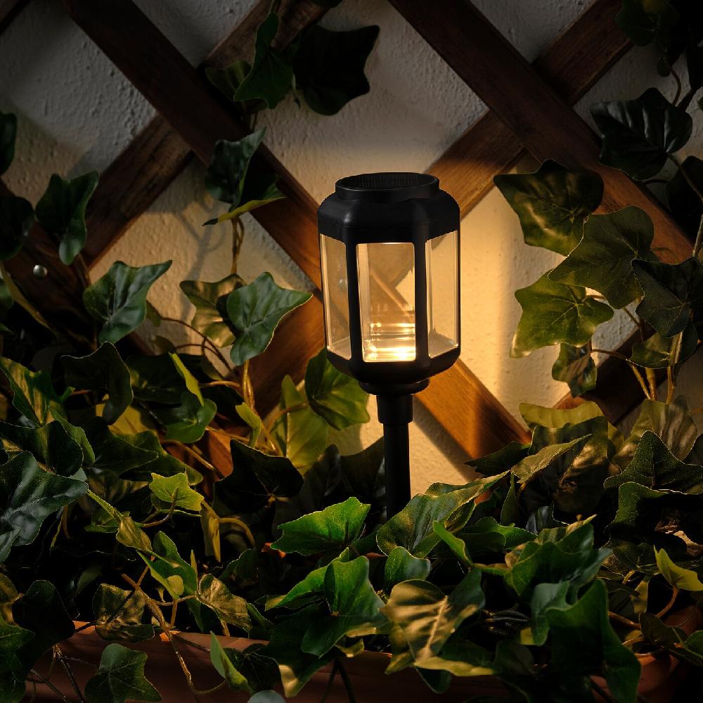 IKEA SOLVINDEN Illuminazione Terra LED/ener Solare Da Esterno/trasparente Nero