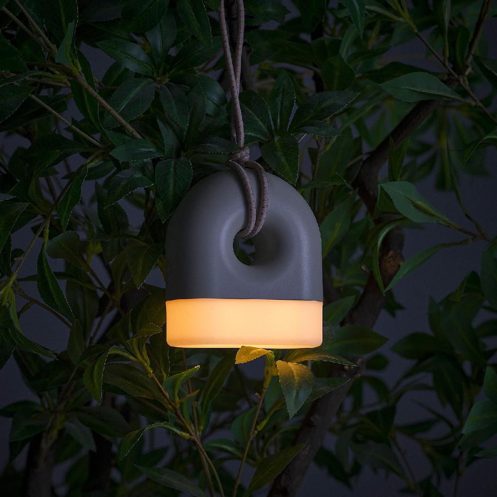 IKEA SOLVINDEN Lampada Da Tavolo A Batterie A Forma Di Ciambella 12 Cm