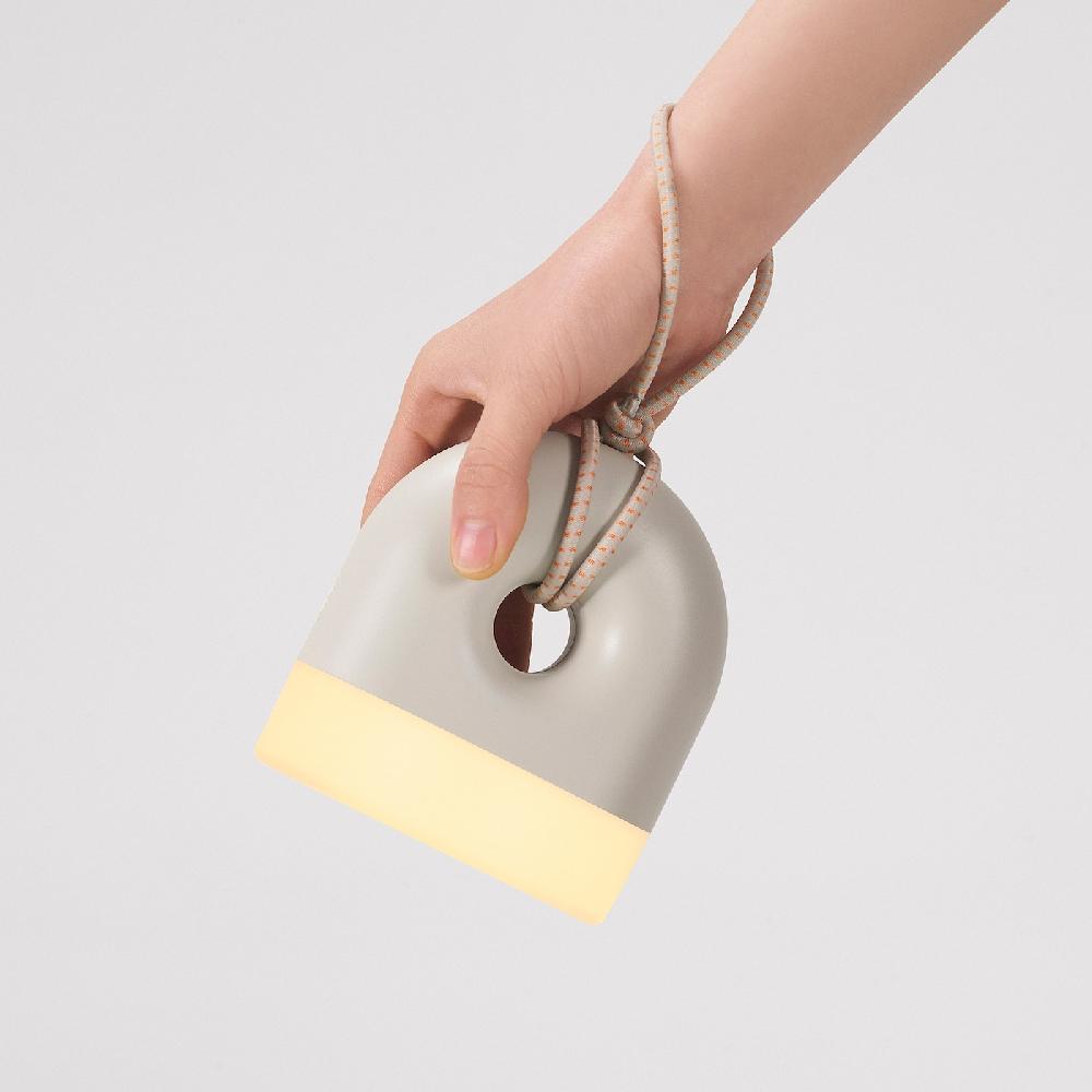 IKEA SOLVINDEN Lampada Da Tavolo A Batterie A Forma Di Ciambella 12 Cm