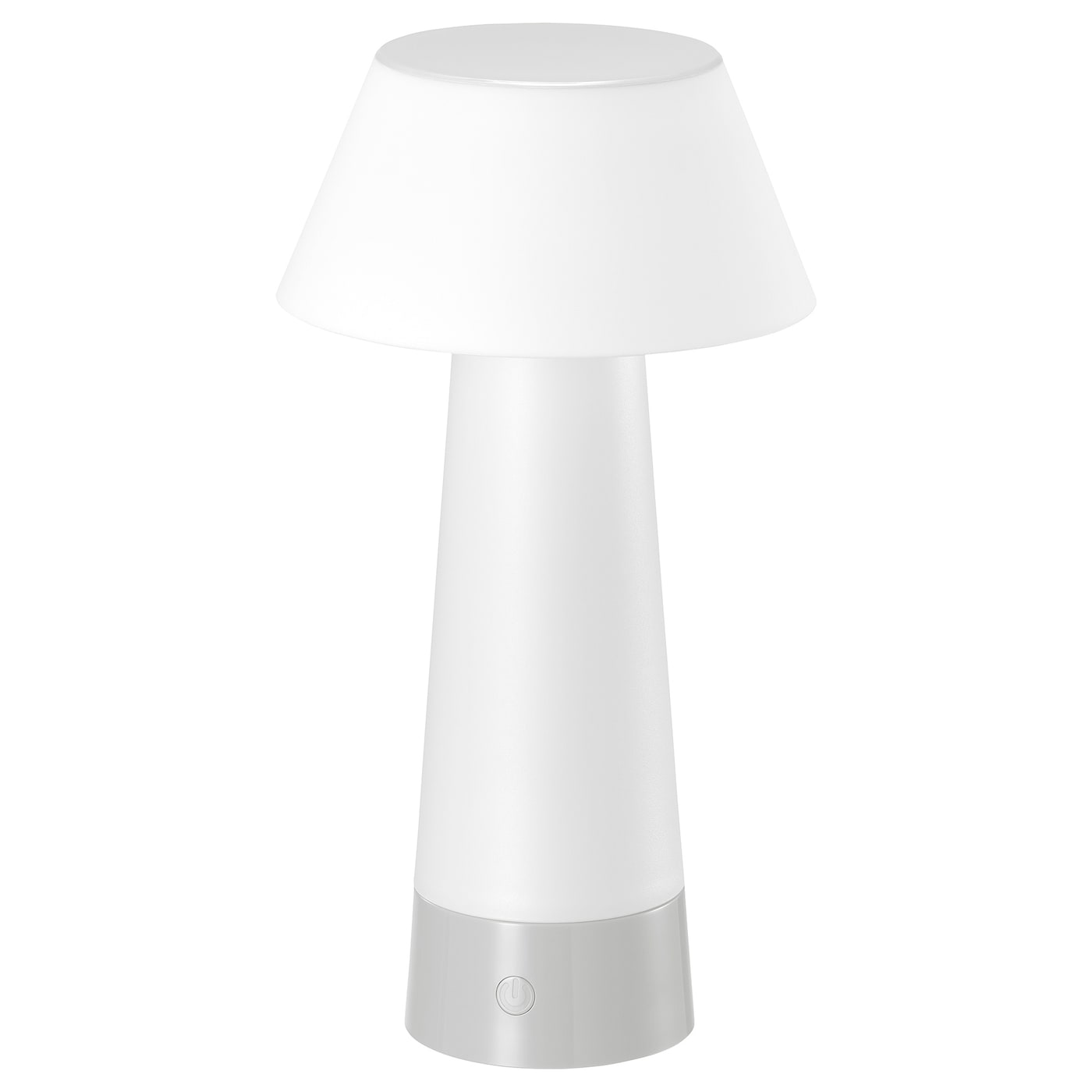 IKEA SOLVINDEN Lampada da tavolo a batterie/bianco 20 cm