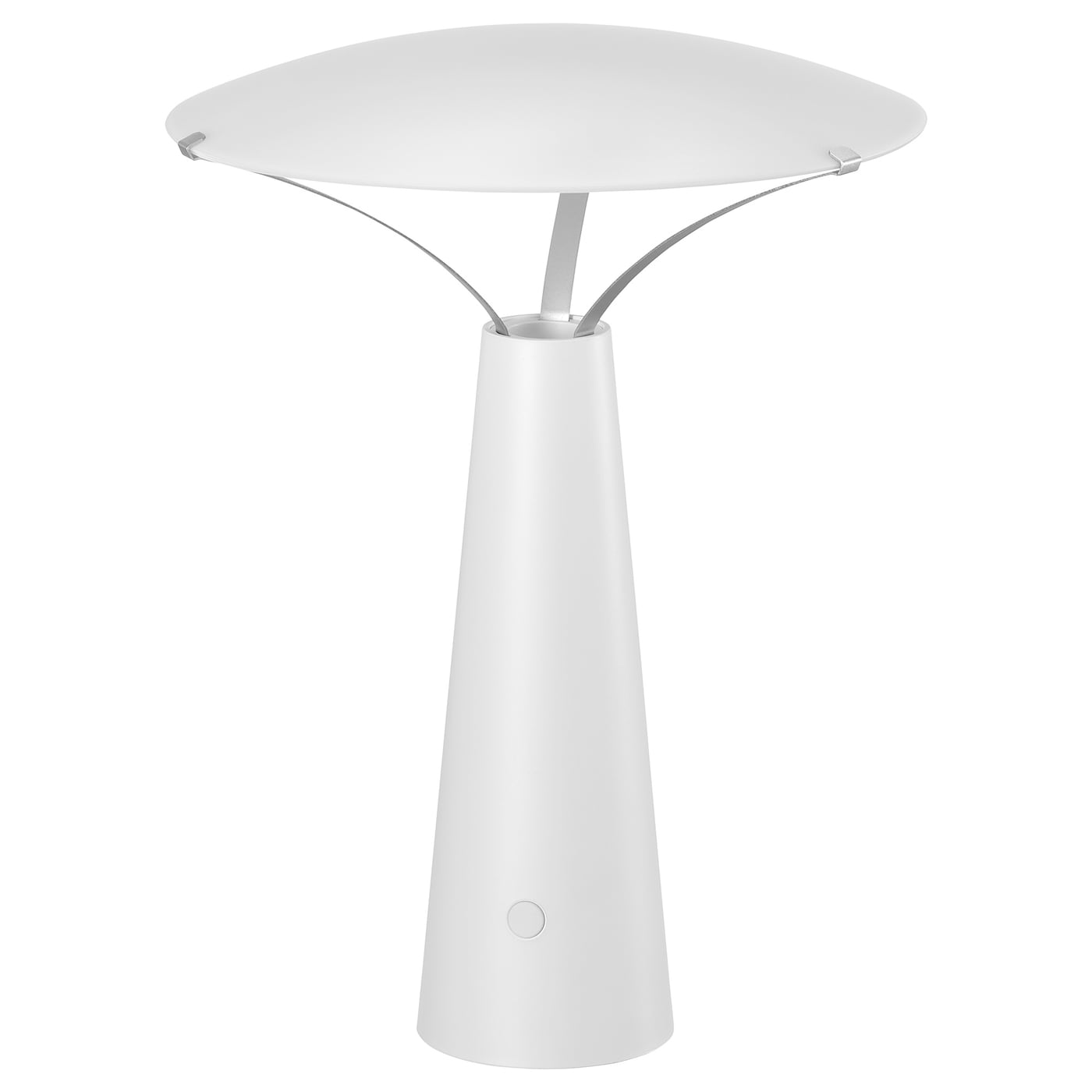IKEA SOLVINDEN Lampada da tavolo a batterie/bianco 30 cm