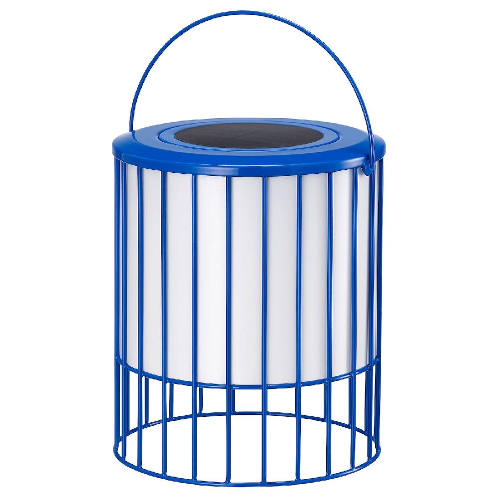 IKEA SOLVINDEN Lampada da tavolo a energia solare/blu 15 cm