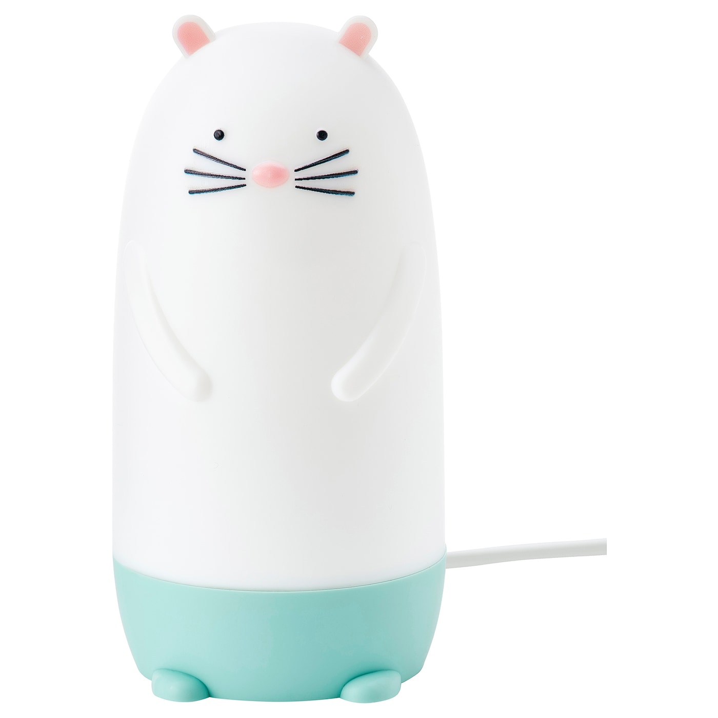 IKEA SPIKEN Luce notturna a LED a forma di lontra multicolore 13 cm