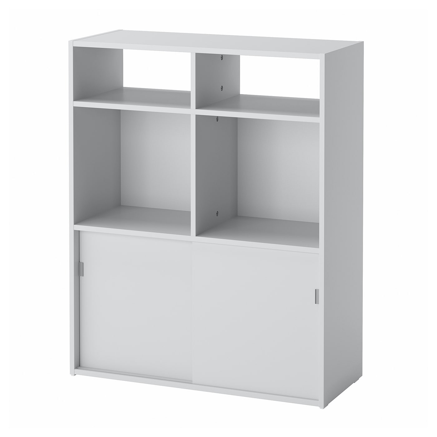 IKEA SPIKSMED Scaffale a giorno grigio chiaro 77x96x32 cm