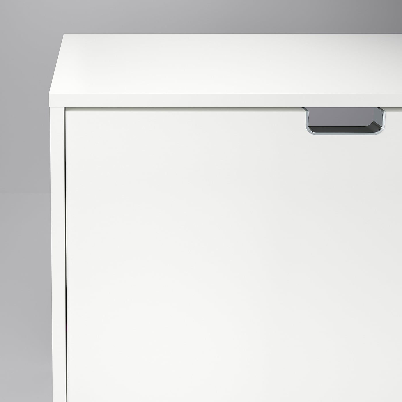 IKEA STÄLL Scarpiera A 4 Scomparti Bianco 96x17x90 Cm