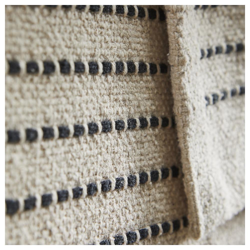 IKEA STARREKLINTE Tappeto Tessitura Piatta Naturale/nero 80x150 Cm