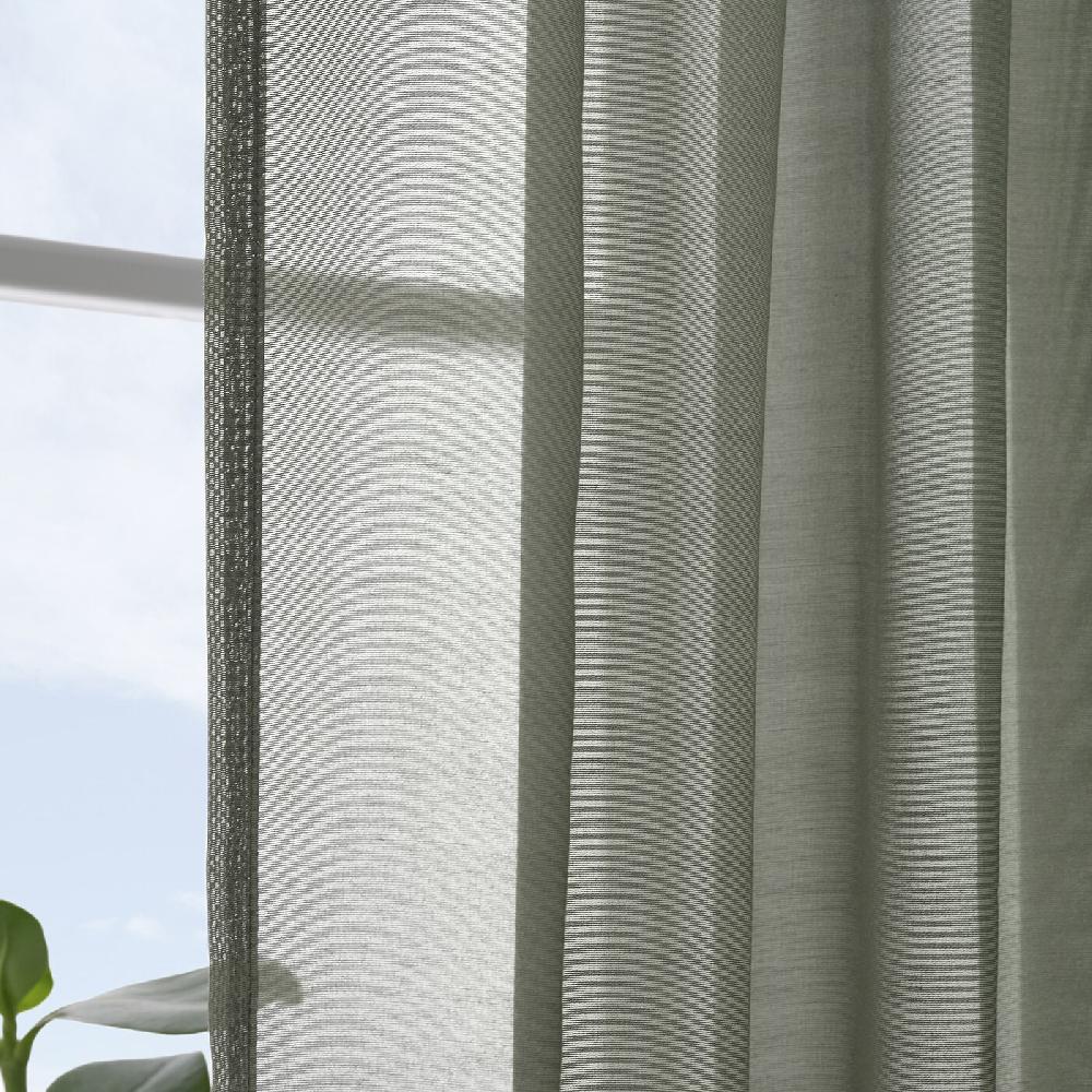IKEA STENFRÖ Tenda Sottile 2 Teli Con Nastro Arricciatende/verde 145x300 Cm