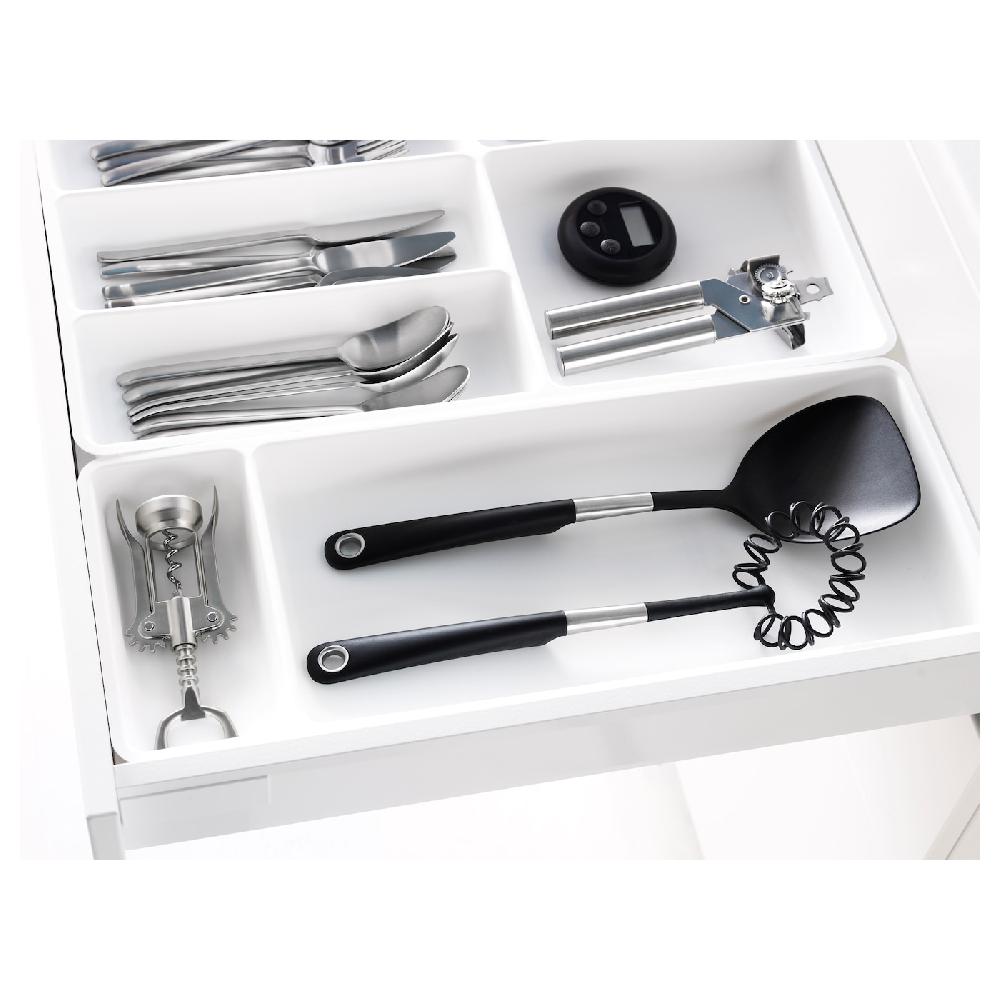 IKEA STÖDJA Portautensili Da Cucina Bianco 20x50 Cm