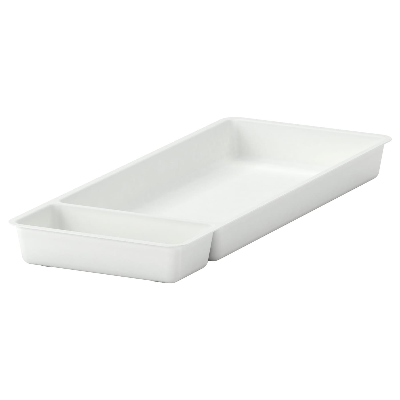 IKEA STÖDJA Portautensili da cucina bianco 20x50 cm