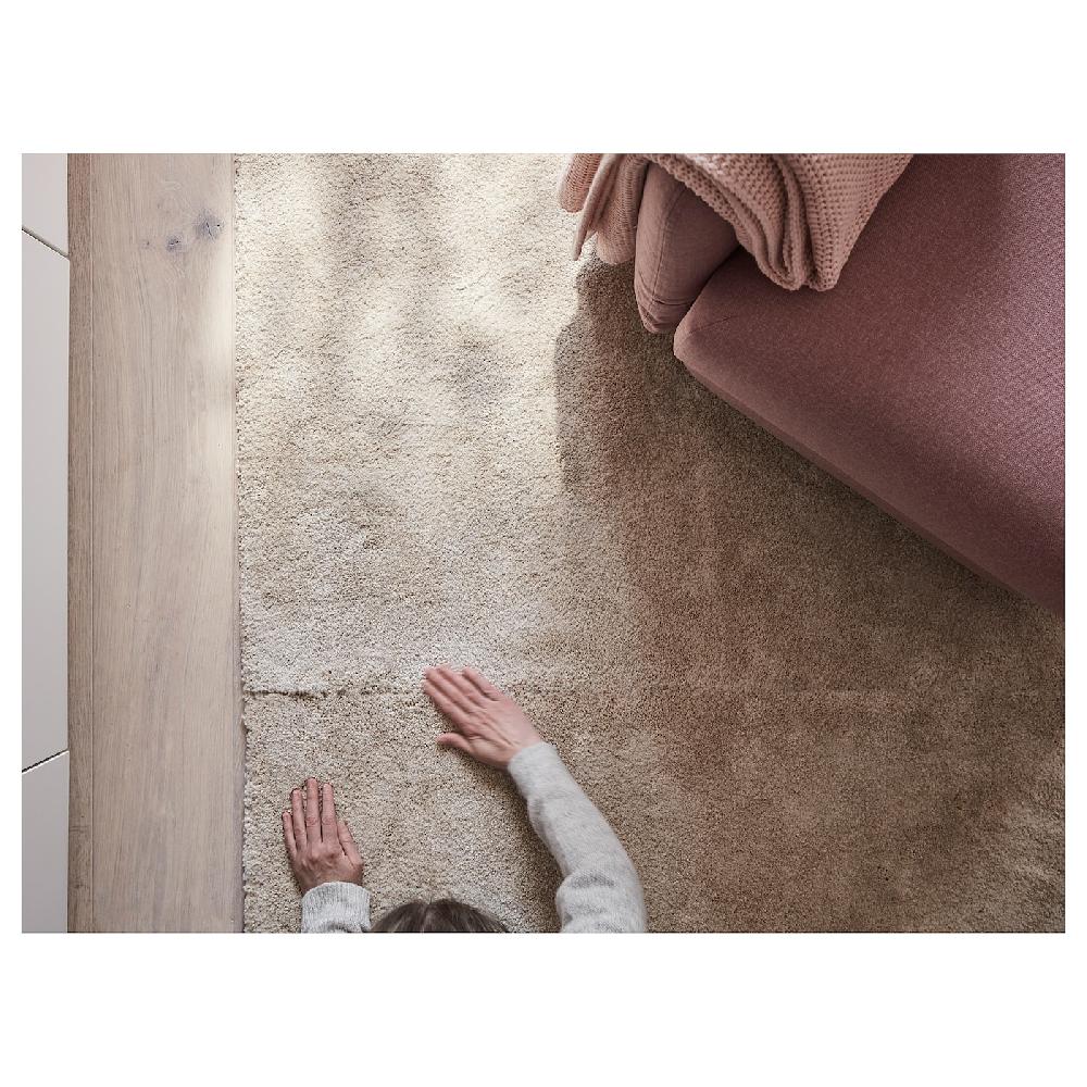 IKEA STOENSE Tappeto Pelo Corto Bianco Sporco 80x150 Cm