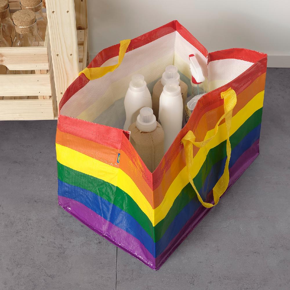 IKEA STORSTOMMA Borsa Portatutto Grande Fantasia 71 L