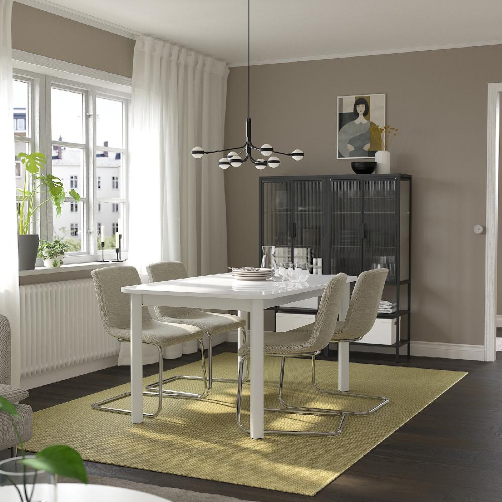 IKEA STRANDTORP Tavolo Allungabile Bianco 150/205/260x95 Cm