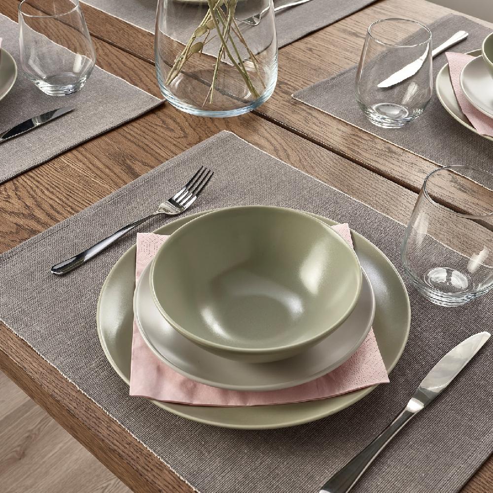 IKEA SVARTSENAP Tovaglietta All'americana Grigio 35x45 Cm