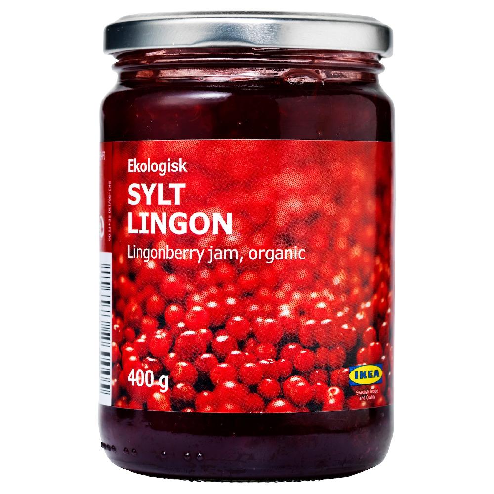 IKEA SYLT LINGON Confettura di mirtilli rossi biologico 400 g
