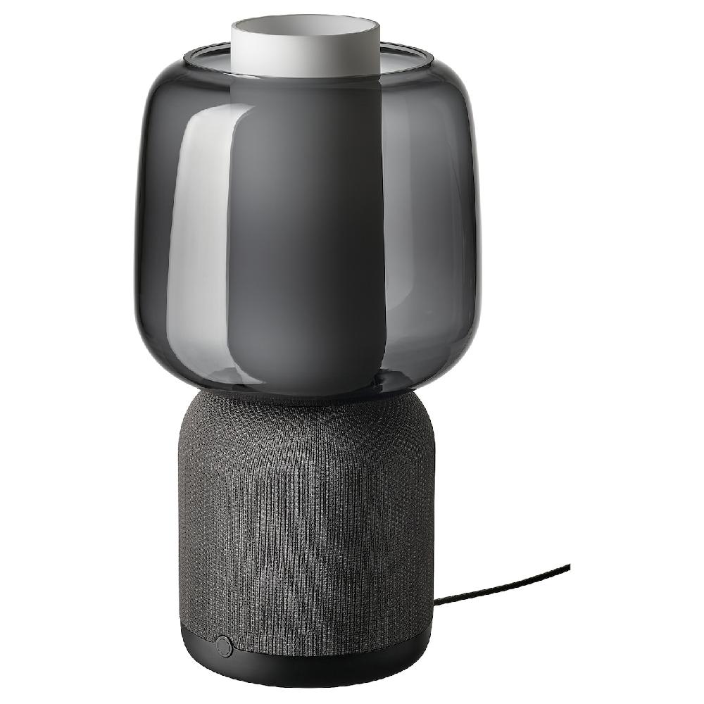 IKEA SYMFONISK Base Lampada/cassa Con Wi-Fi Nero/smart