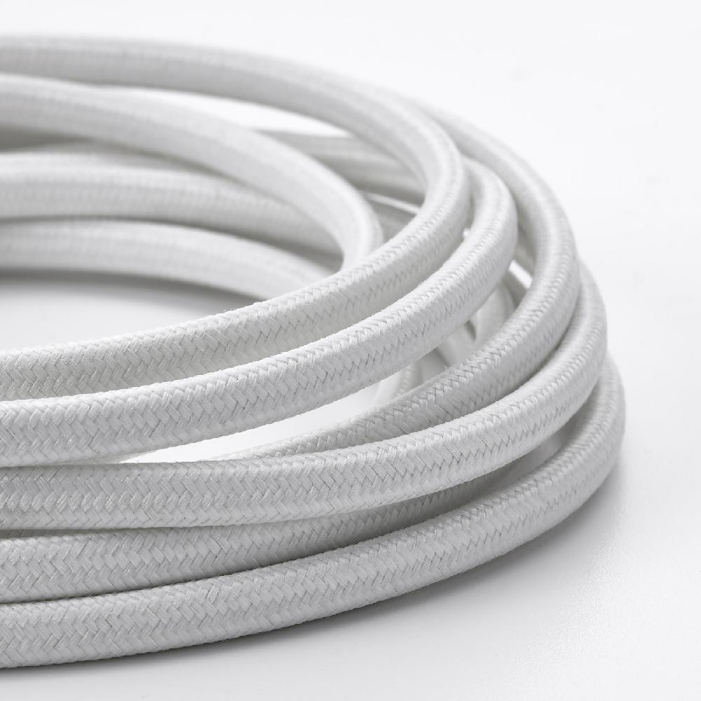 IKEA SYMFONISK Cavo Di Alimentazione Elettrica Tessuto/bianco 3.5 M