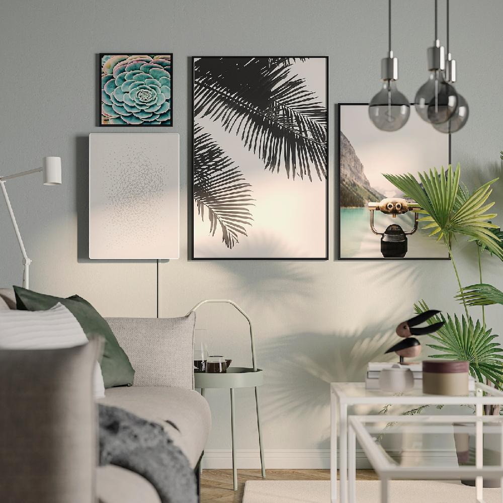 IKEA SYMFONISK Cornice Con Cassa Wi-Fi Bianco/smart