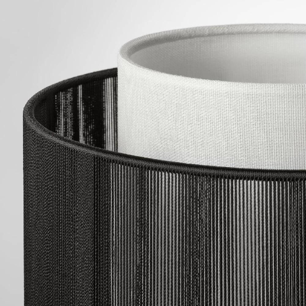IKEA SYMFONISK Paralume Per Base Lampada/cassa Tessuto/nero
