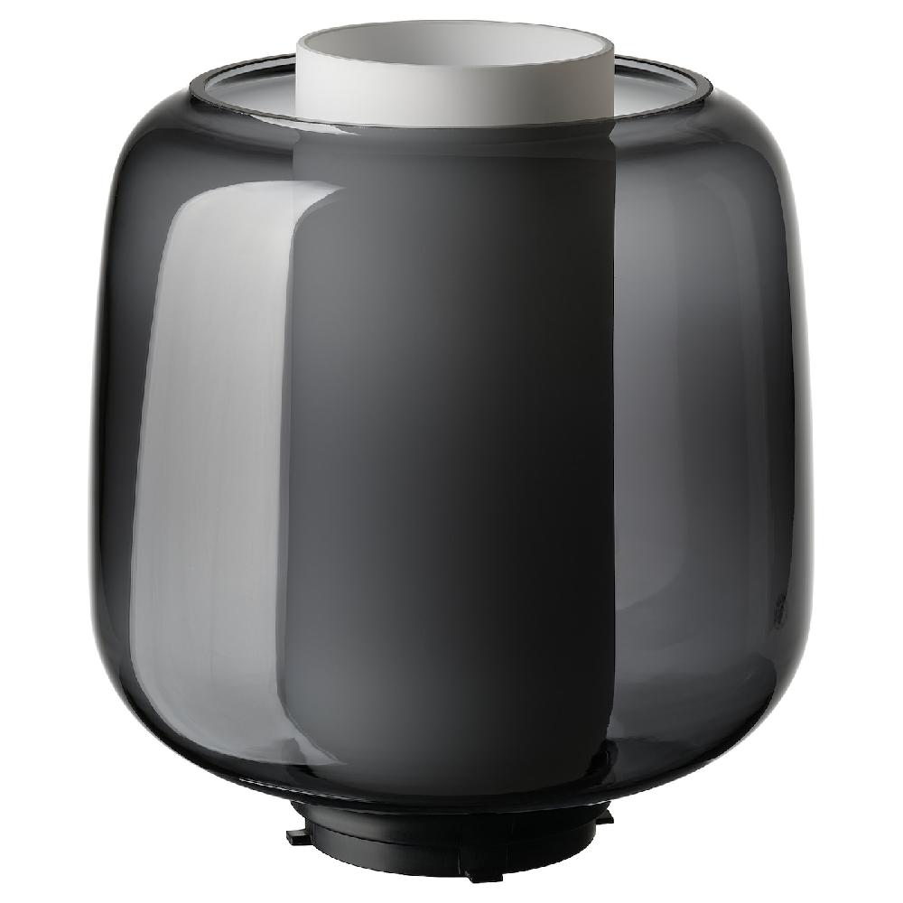 IKEA SYMFONISK Paralume per base lampada/cassa vetro/nero