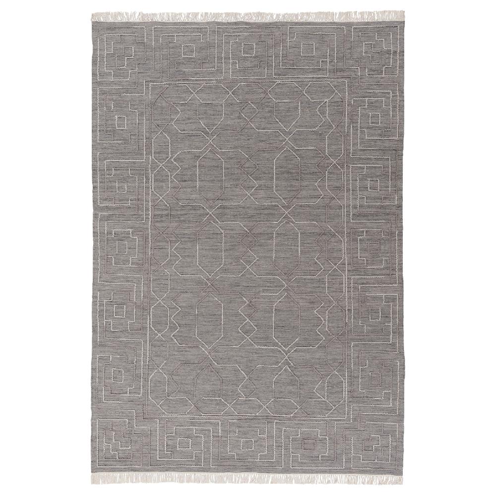 IKEA TÅRGRÄS Tappeto tessitura piatta grigio scuro/fatto a mano 170x240 cm