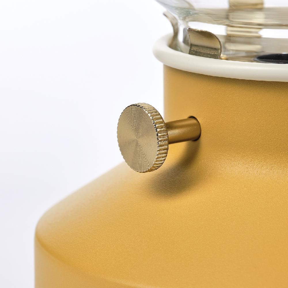 IKEA TÄRNABY Lampada Da Tavolo Intensità Luminosa Regolabile Giallo Scuro 25 Cm