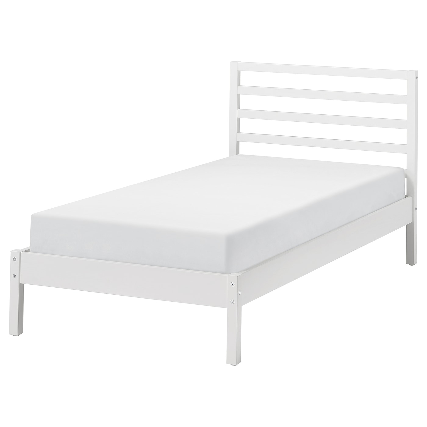 IKEA TARVA Struttura letto mordente bianco 90x200 cm