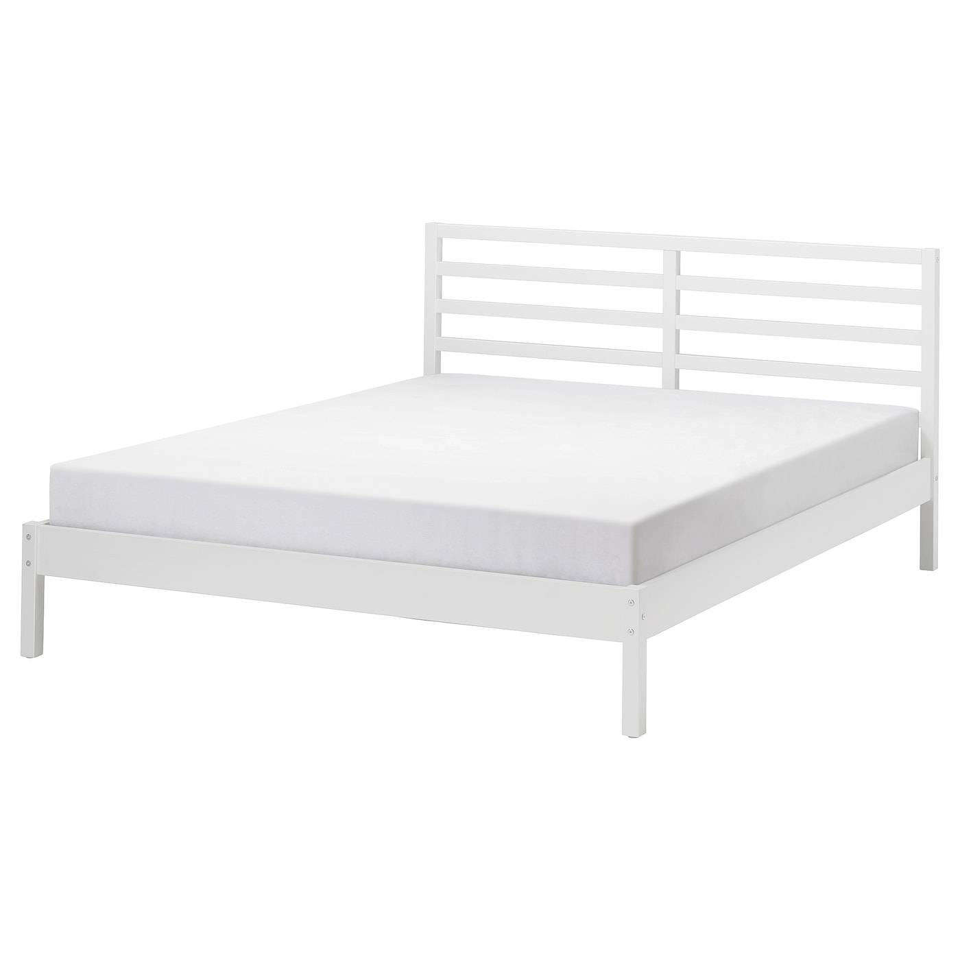 IKEA TARVA Struttura letto mordente bianco/Luröy 160x200 cm