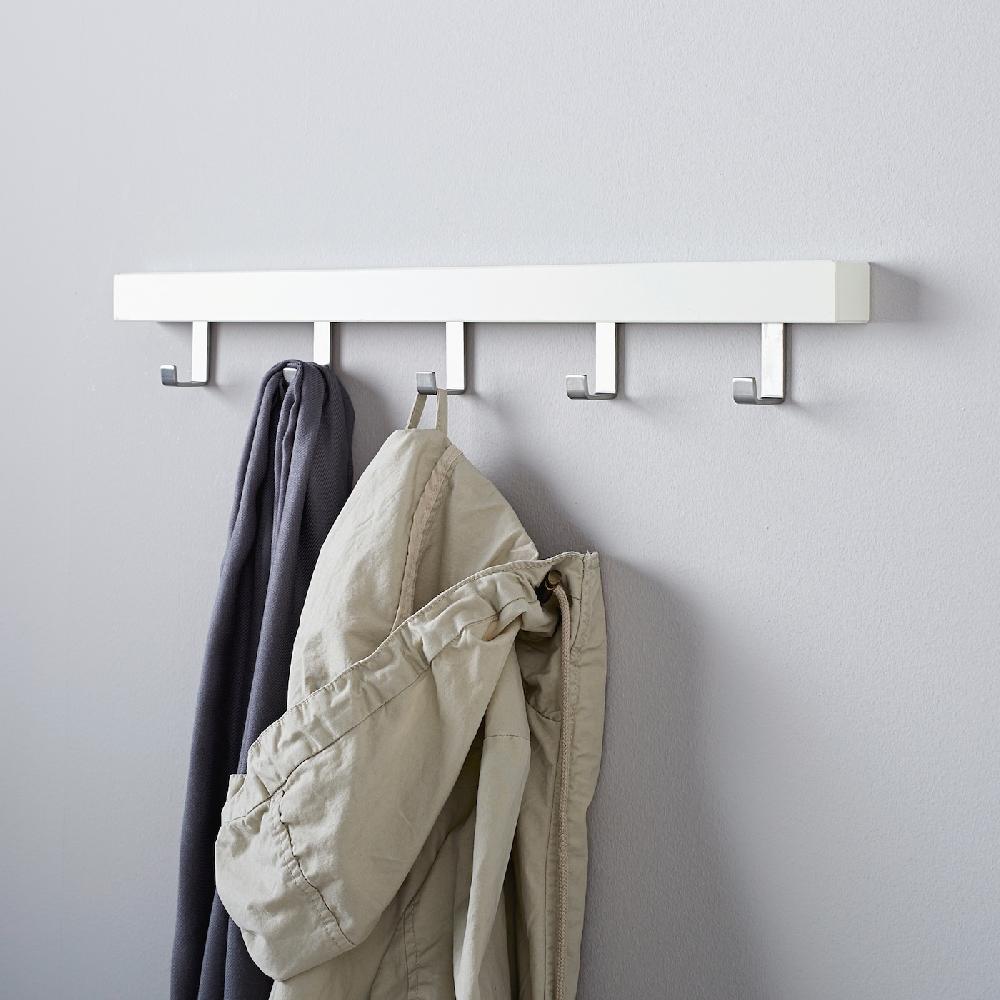 IKEA TJUSIG Attaccapanni Per Porta/parete Bianco 60 Cm