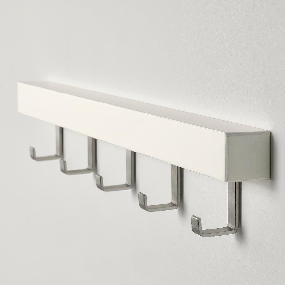 IKEA TJUSIG Attaccapanni Per Porta/parete Bianco 60 Cm