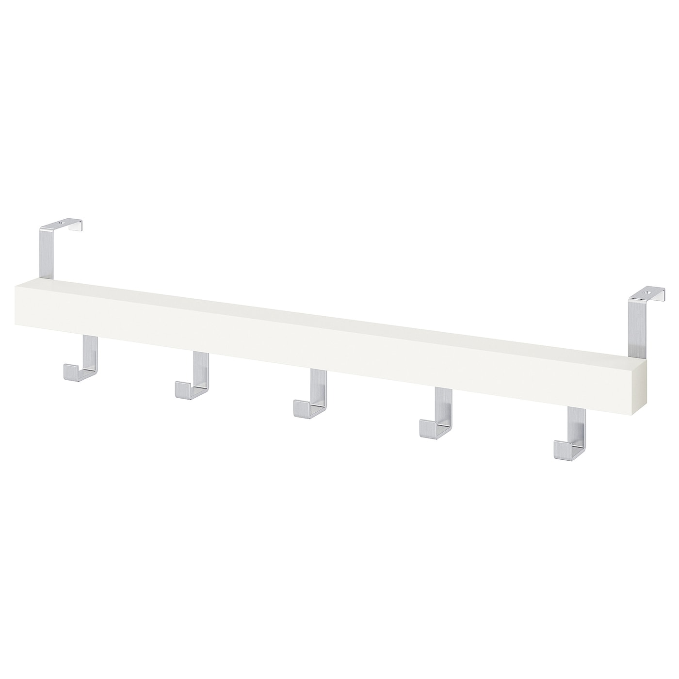 IKEA TJUSIG Attaccapanni per porta/parete bianco 60 cm