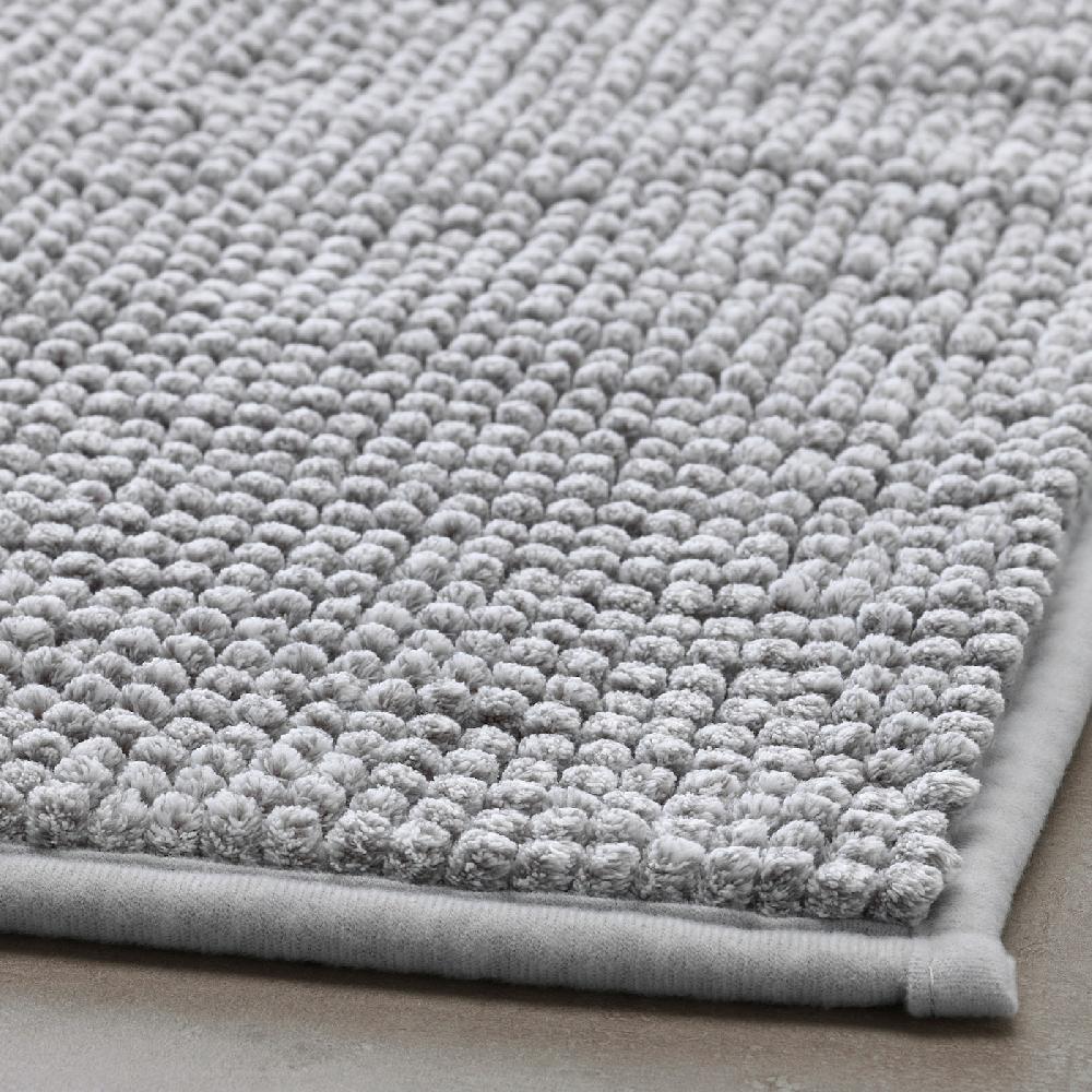 IKEA TOFTBO Tappeto Per Bagno Grigio Perla Melange 50x80 Cm