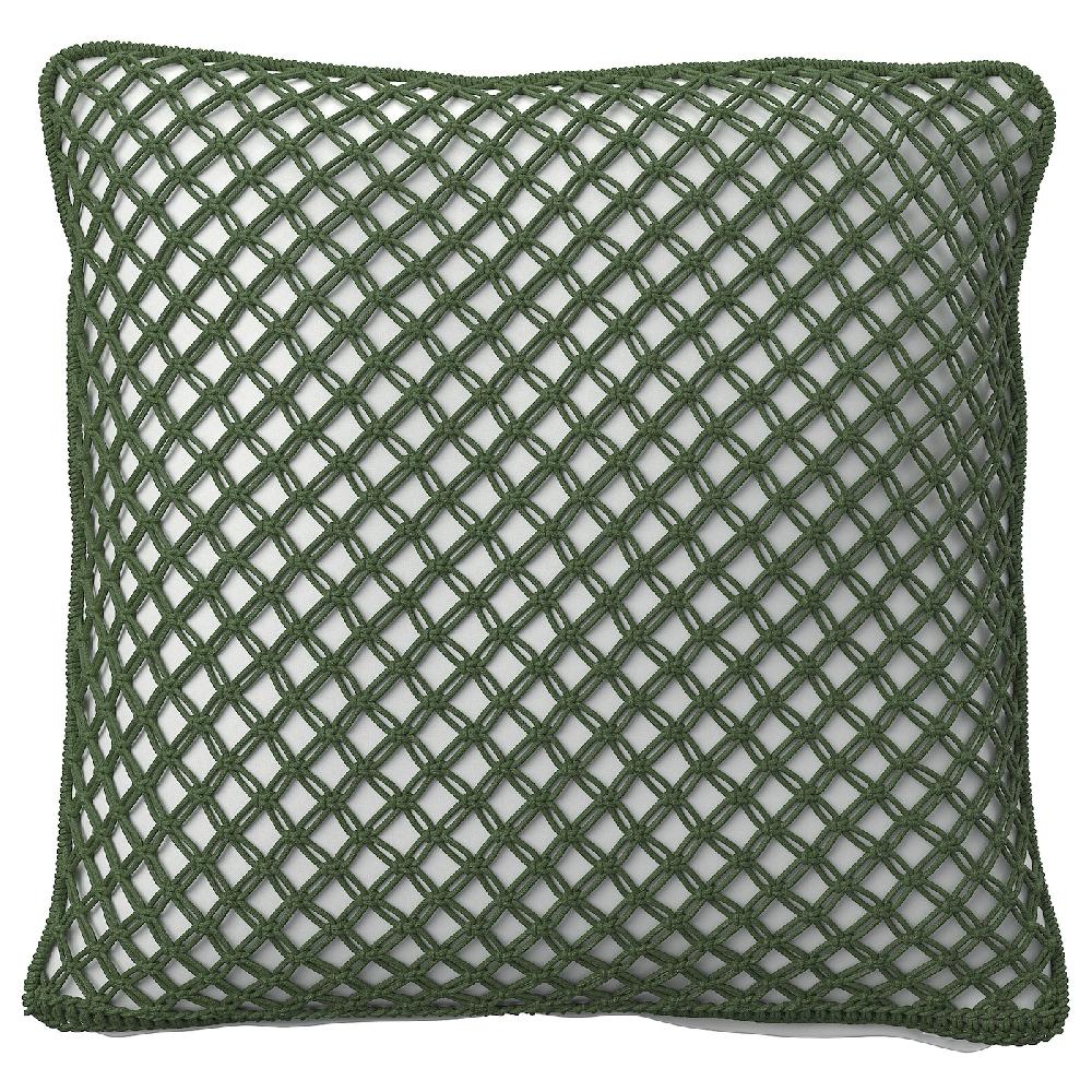 IKEA TOFTÖ Fodera per cuscino grigio scuro-verde da esterno/interno 50x50 cm