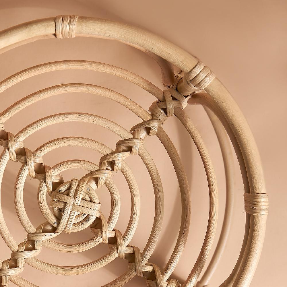 IKEA TOLKNING Piedistallo Per Piante Fatto A Mano Rattan 66 Cm