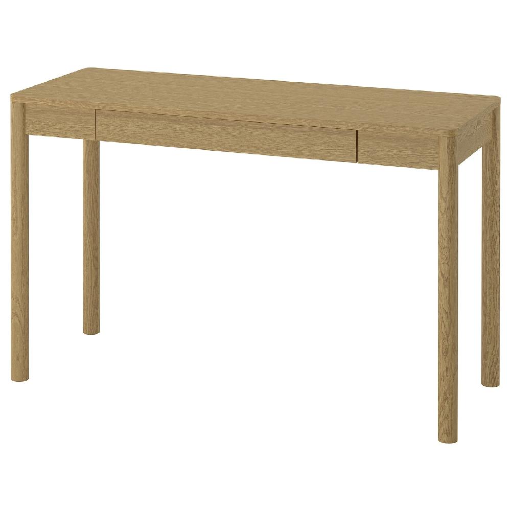 IKEA TONSTAD Scrivania impiallacciatura di rovere 120x47 cm