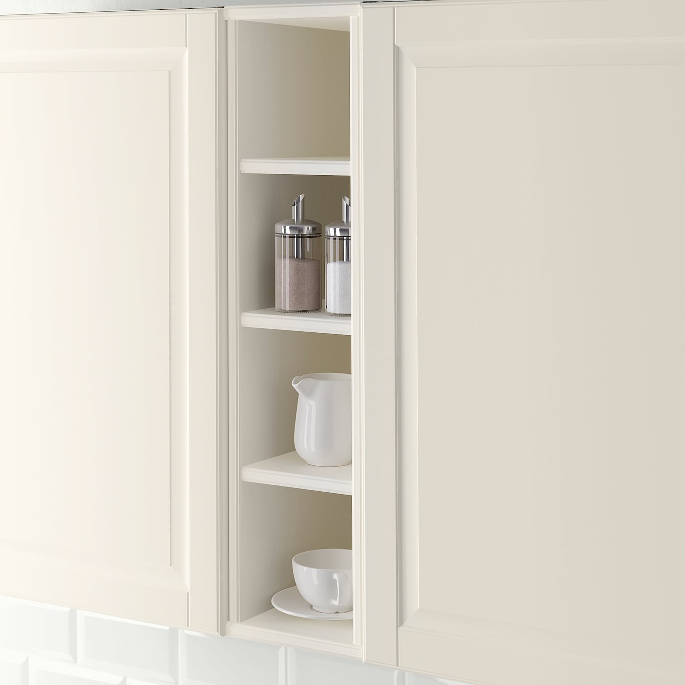 IKEA TORNVIKEN Mobile A Giorno Bianco Sporco 20x37x80 Cm