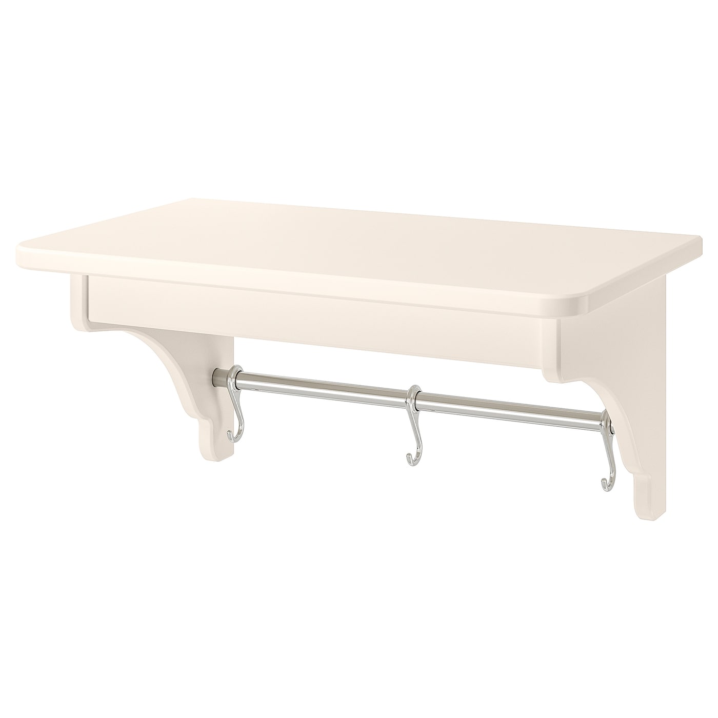 IKEA TORNVIKEN Scaffale Da Parete Bianco Sporco 50 Cm