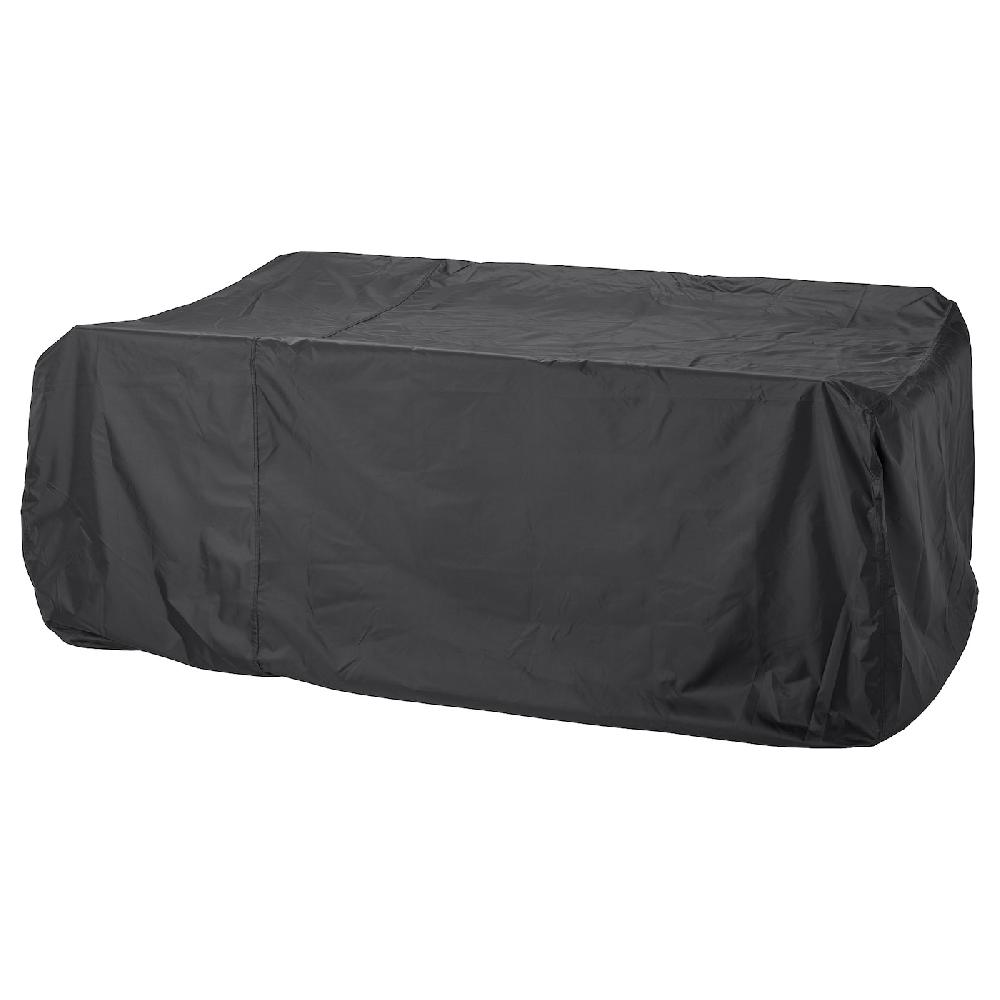 IKEA TOSTERÖ Custodia per set di mobili set per tavolo e sedie/nero 215x135 cm