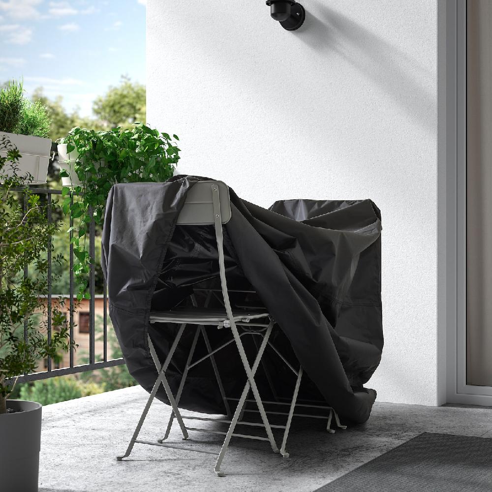 IKEA TOSTERÖ Telo Protezione Mobili Da Giardino Tavolo E Sedie/nero 120x65 Cm
