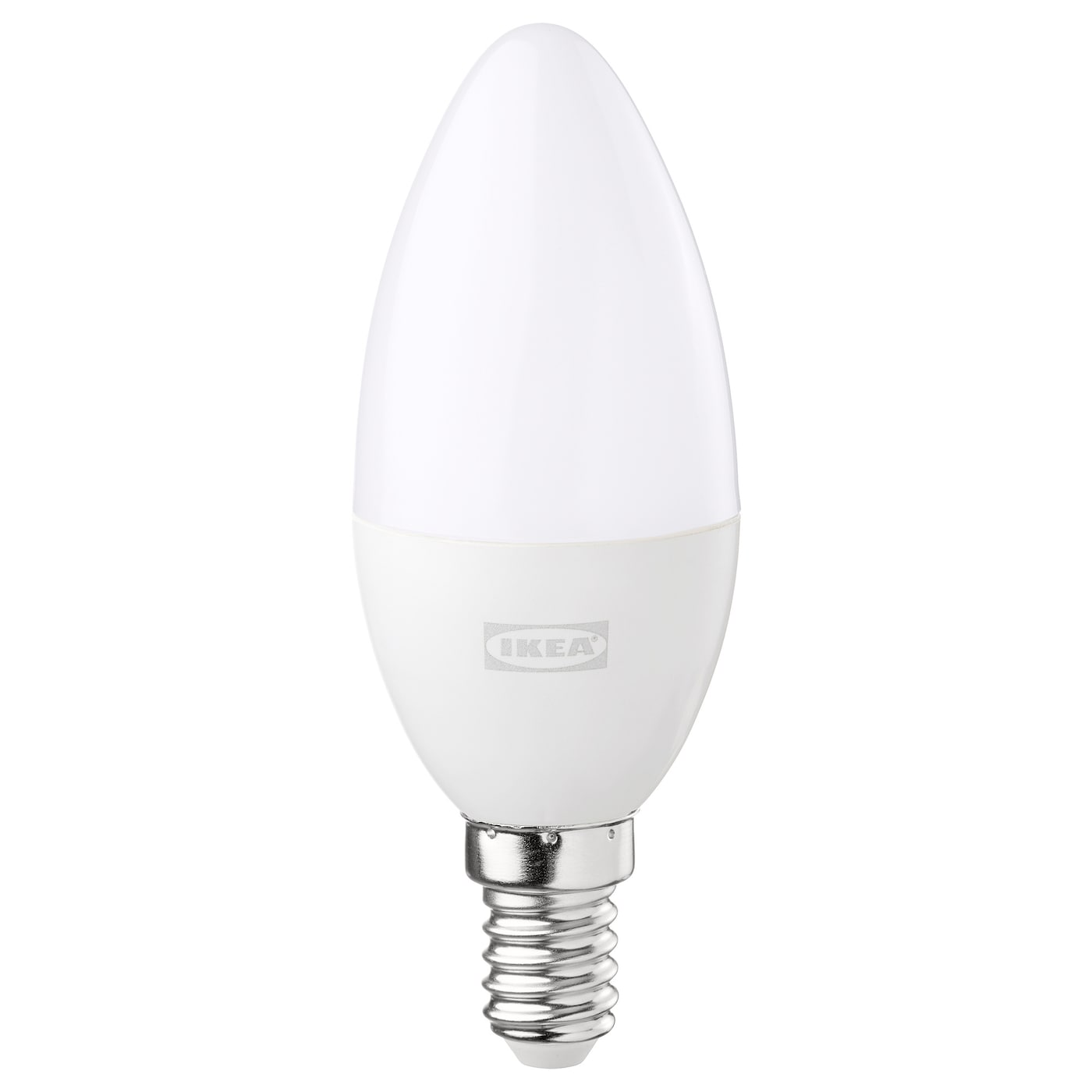 IKEA TRÅDFRI Lampadina a LED E14 470 lumen intensità regolabile wireless spettro bianco/a candela bianco opalino
