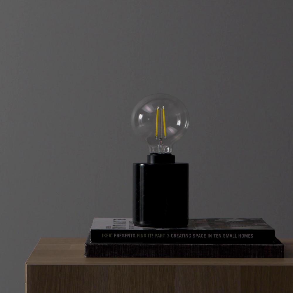 IKEA TRÅDFRI Lampadina A LED E27 470 Lumen Smart Intensità Regolabile Wireless/bianco Caldo Trasparente/globo