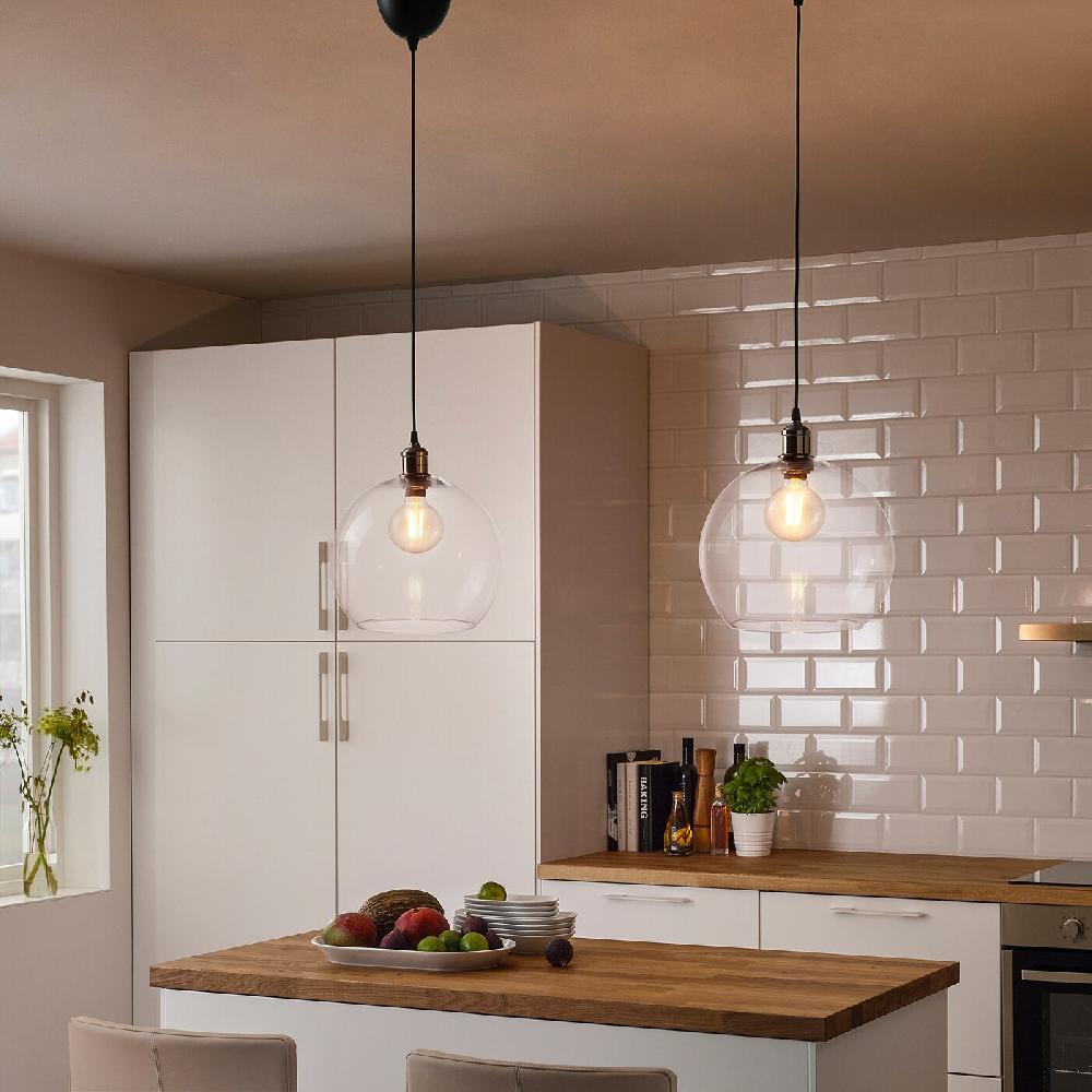 IKEA TRÅDFRI Lampadina A LED E27 470 Lumen Smart Intensità Regolabile Wireless/bianco Caldo Trasparente/globo